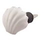 White Sea Shell Ceramic Wine Stopper 