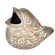 Brass Bird Open Mouth Ashtray pen Pencil holder