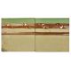 Hand-Painted Rope Ceramic wall Tile Set of 2