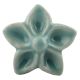 Sea Green Ceramic Flower Drawer Knob Online