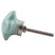 Sea Green Flower Ceramic Knob Online