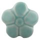Sea Green Flower Ceramic Knob Online