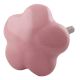 Pink Flower Ceramic Cupboard Knob Online