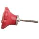 Red Tiny Flower Ceramic Drawer Knobs Online