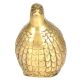 Brass Quail With Fine Engraving