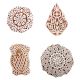 Set of 4 Piece New Mix Wooden Printing Block