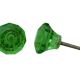 Green Diamond Glass Cabinet Knobs