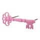 Pink Iron Door Handles