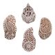 Set of 4 Piece New Mix Wooden Printing Block