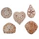 Set of 5 Piece New Mix Wooden Printing Blocks