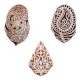 Set of 3 Piece New Mix Wooden Printing Blocks