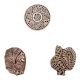 Set of 3 Piece New Mix Wooden Printing Blocks