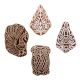 Set of 4 Piece New Mix Wooden Printing Blocks