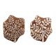 Set of 2 Piece New Mix Wooden Printing Blocks