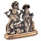 Vintage Brass Shiva Family Statue