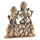Vintage Brass Shiva Family Statue