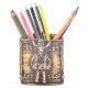 Tribal Brass Pen Pencil Holder