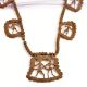 Vintage Handmade Tribal Figurine Pendent Necklace