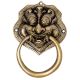 Brass Dragon Face Door Knocker