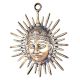 Brass  Sun Face Wall Hanging