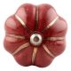 Cherry Golden Line Ceramic Melon Wine Stopper