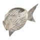 Brass Tribal Fish Pen Stand Napkin Holder
