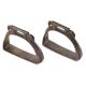 Old Brass Stirrups Rocking Horse Accessory (Set Of 2)