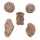 Set of 5 Piece New Mix Wooden Printing Blocks
