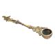 Brass Krishna Figurine Havan Spoon