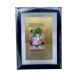 Radha Krishna Paintings On Paper With Quote (Framed)