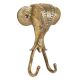Brass Golden Tribal  Face Two Wall Hooks
