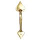 Brass Plain Golden Door Handle