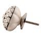 Black Flower Ceramic Melon Cabinet Knob Online 