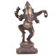Brass Dancing Statue Of Ganesha on Lotus Flower