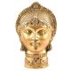 Brass Devi Mukhota Lady Head Statue