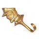 Brass Soilder Face Coat Hooks