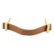 Camel Faux Leather Pull Handle