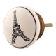 Eiffel Tower Flat Ceramic Cabinet Knob Online