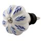 Blue Leaf Ceramic Melon Wine Stopper