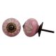 Pink Etched Ceramic Knob 43