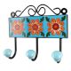 Mustard Flower Ceramic Tiles Hook 
