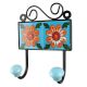 Mustard Sunflower Ceramic Tile Hook