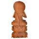 Lord BuddhaÂ WoodenÂ Lotus Blessing Pose Statue