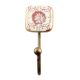 Pink Flower Square Ceramic Wall Hook Online