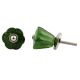 forest Green Tulip Knob
