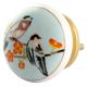 Multicolor Bird Ceramic Flat Drawer Knob Online