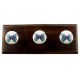Multicolor Butterfly Ceramic Wooden Hook
