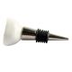 White Ceramic Wine Stopper