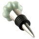 Sage Green Silve Line Medium Ceramic Wine Stopper 
