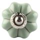 Sage Green Silve Line Medium Ceramic Wine Stopper 